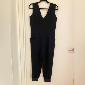 MADEWELL black jumpsuit size small